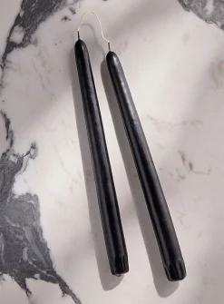 Taper elongated conical candles