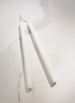 Taper elongated conical candles
