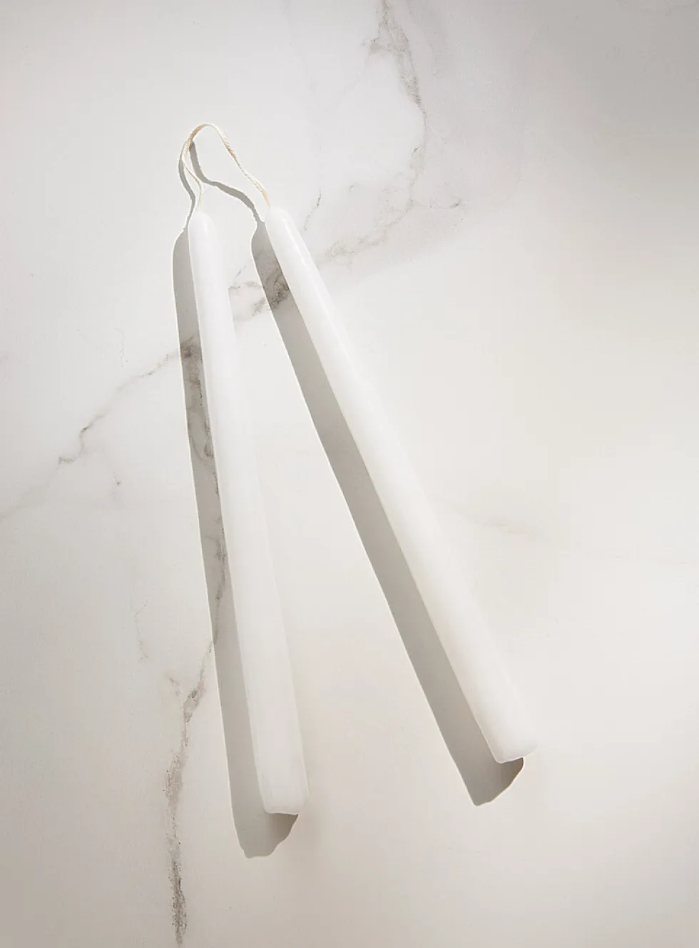Taper elongated conical candles