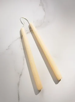 Taper elongated conical candles