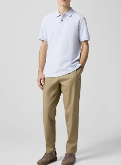 Tapered twill chinos