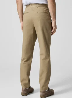 Tapered twill chinos