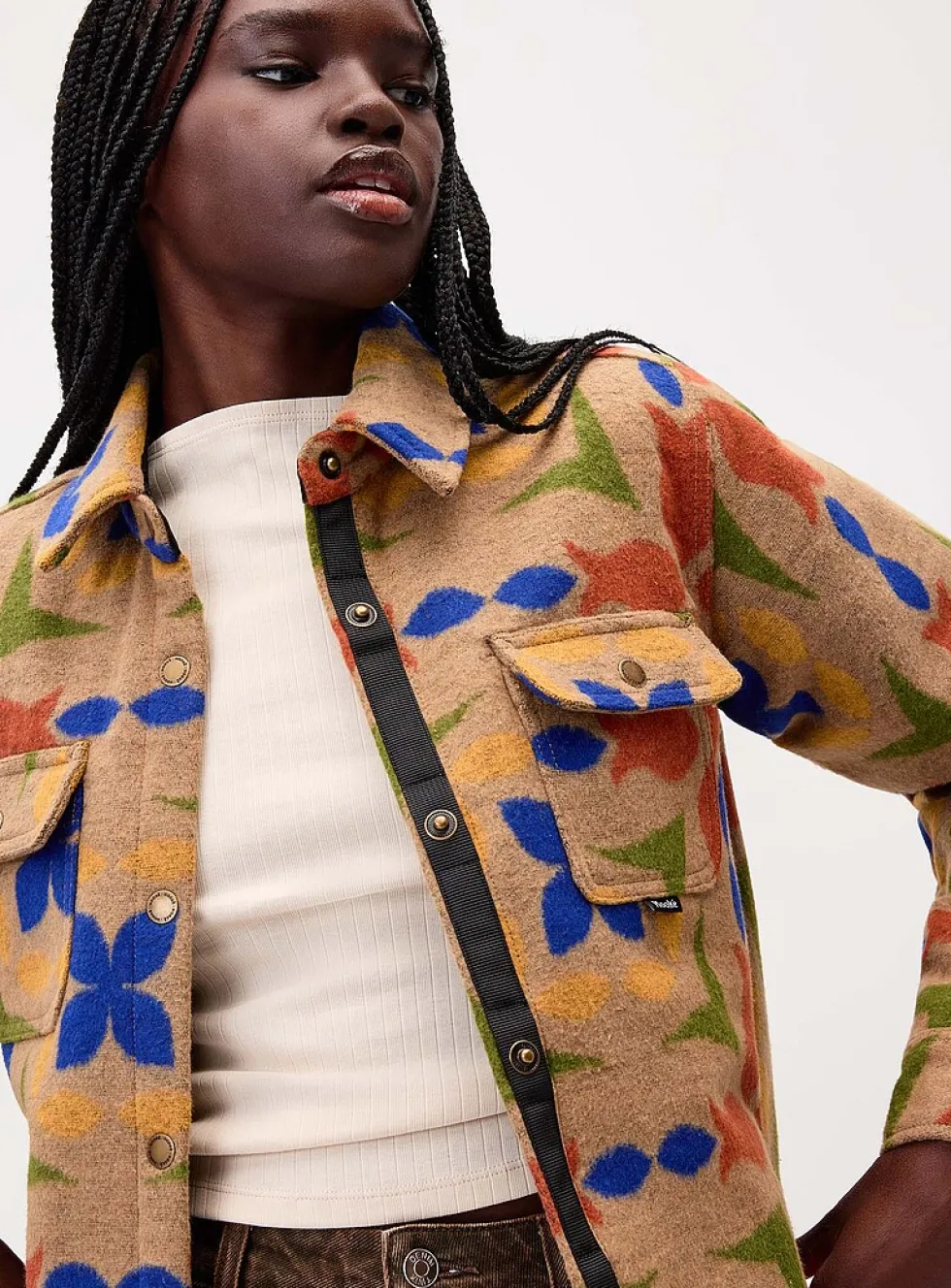 Tapiskwan insulated overshirt