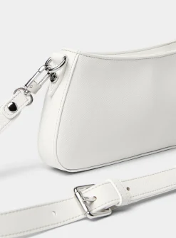 Tasha faux-leather phone pouch