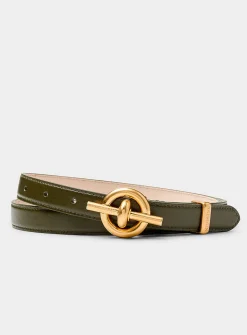 T-Bar leather belt