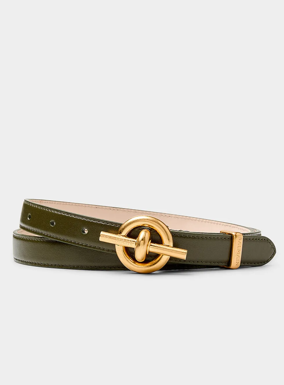 T-Bar leather belt