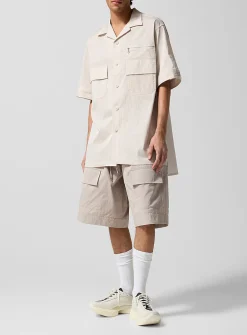 Technical fabric cargo Bermuda short