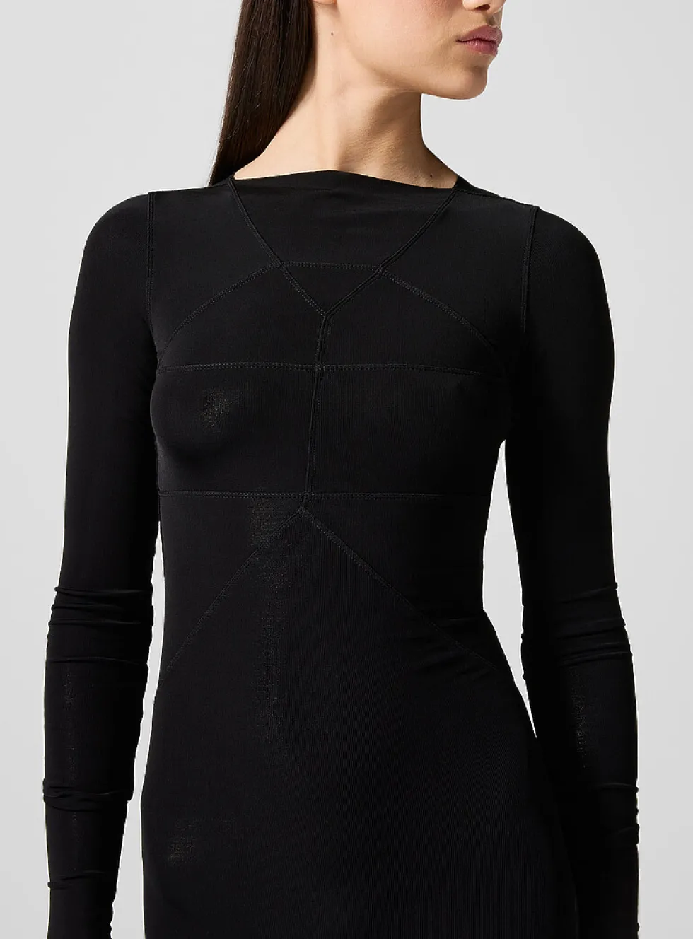 Temple long sleeves dress