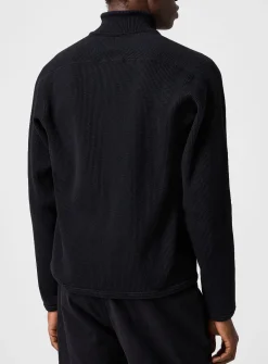 Teno ribbed zip-up cardigan