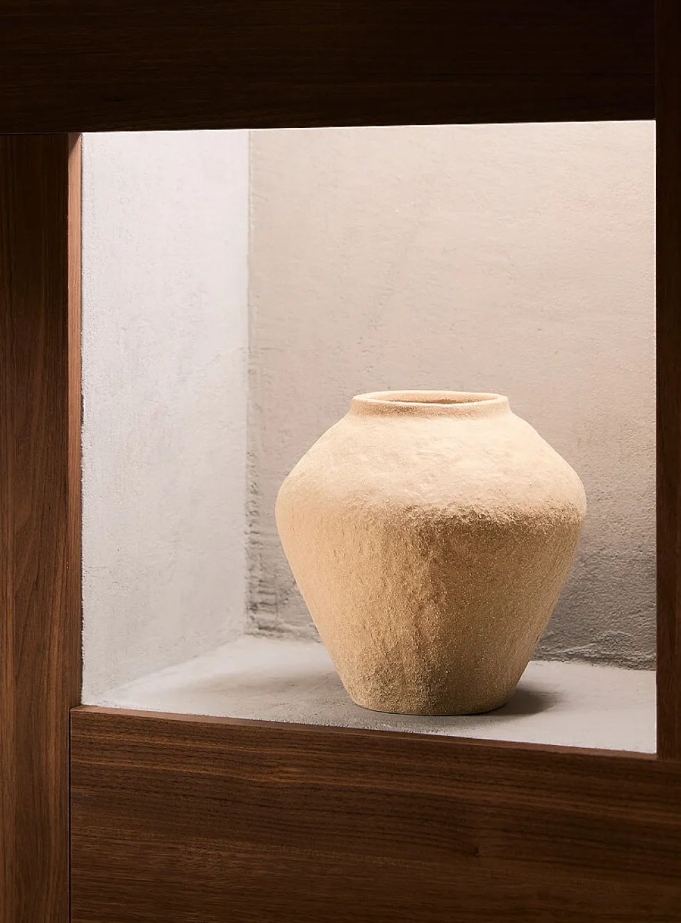 Terracotta vase