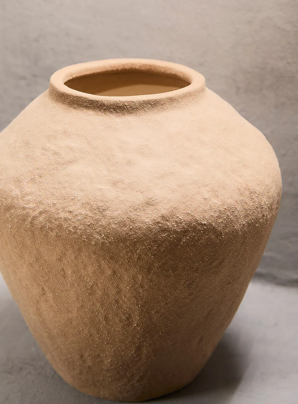 Terracotta vase