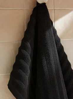 Textured cotton towels
