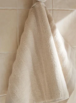 Textured cotton towels