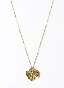 Textured 3D flower chain