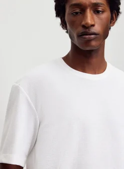 Textured jersey T-shirt