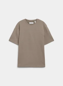 Textured jersey T-shirt