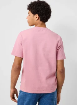 Textured jersey T-shirt