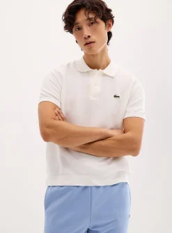 Textured knit polo