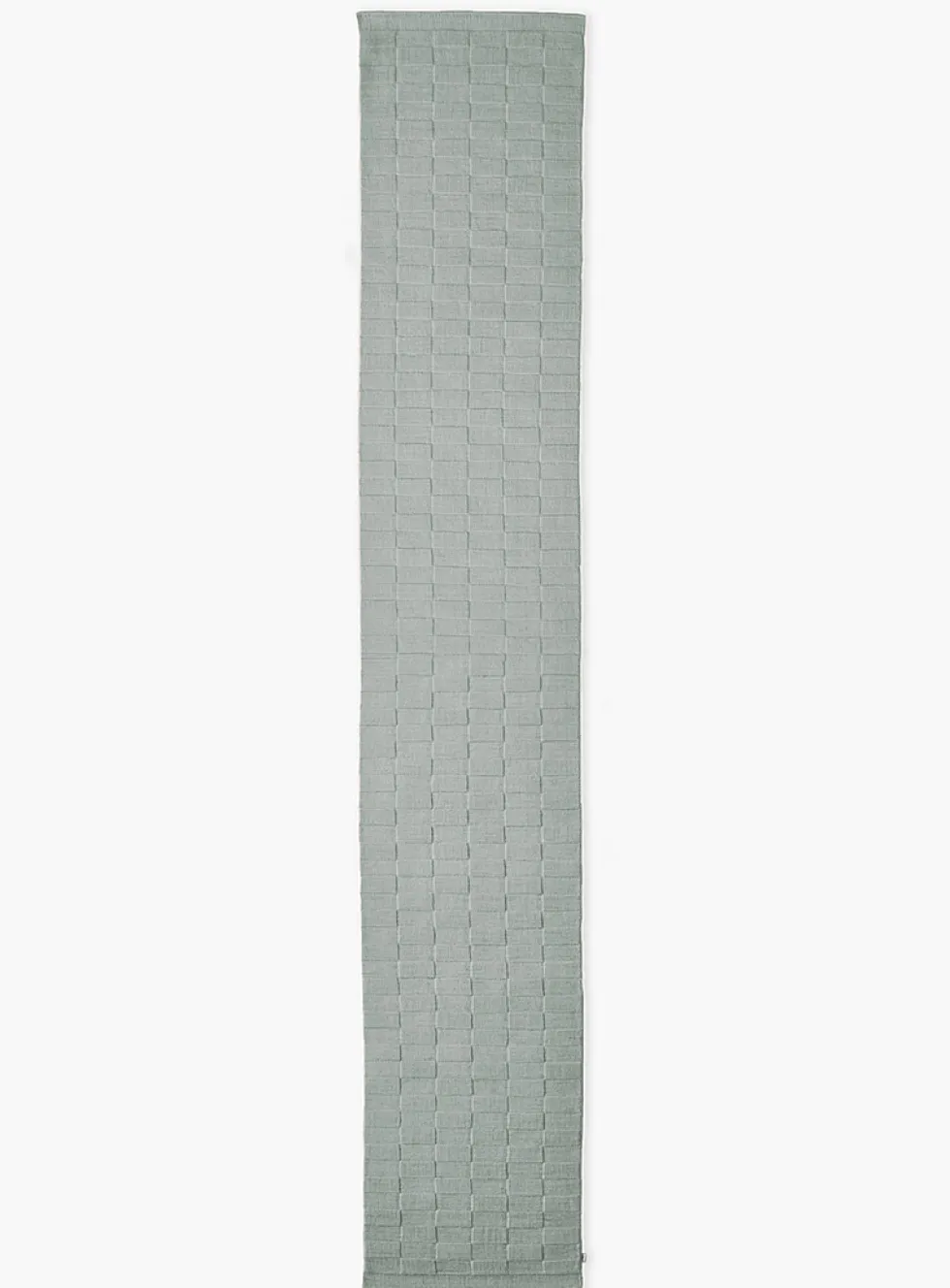 Textured tiles artisanal hallway runner