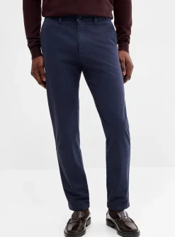 Textured weft chinos
