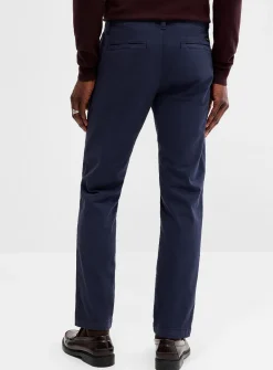 Textured weft chinos