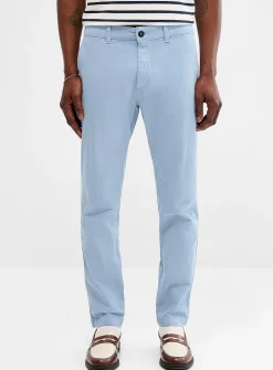 Textured weft chinos