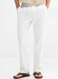 Textured weft pant