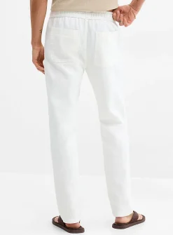 Textured weft pant