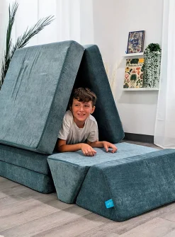 The Half-Coconut modular play couch