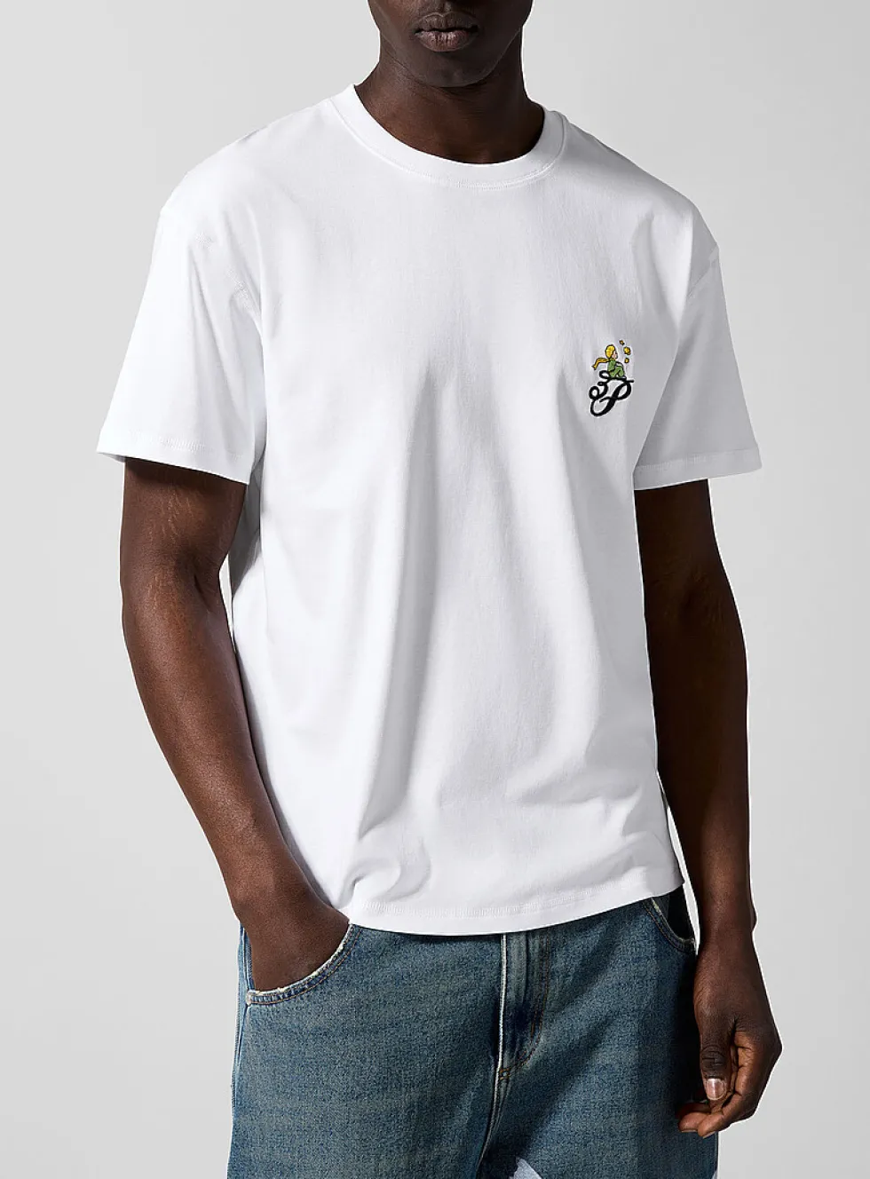 The Little Prince embroidered T-shirt