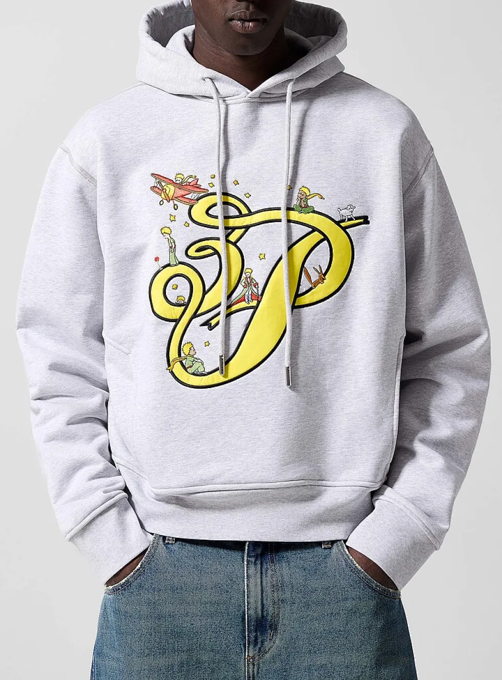 The Little Prince embroidered hoodie