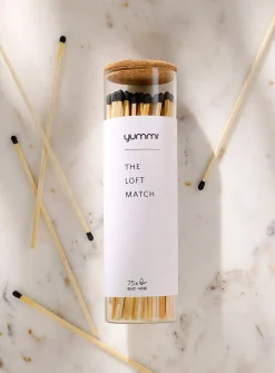 The Loft Match glass match holder
