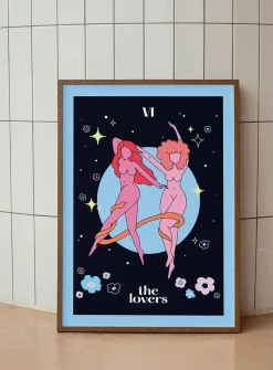 The Lovers art print
