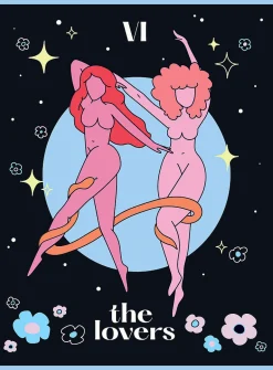 The Lovers art print
