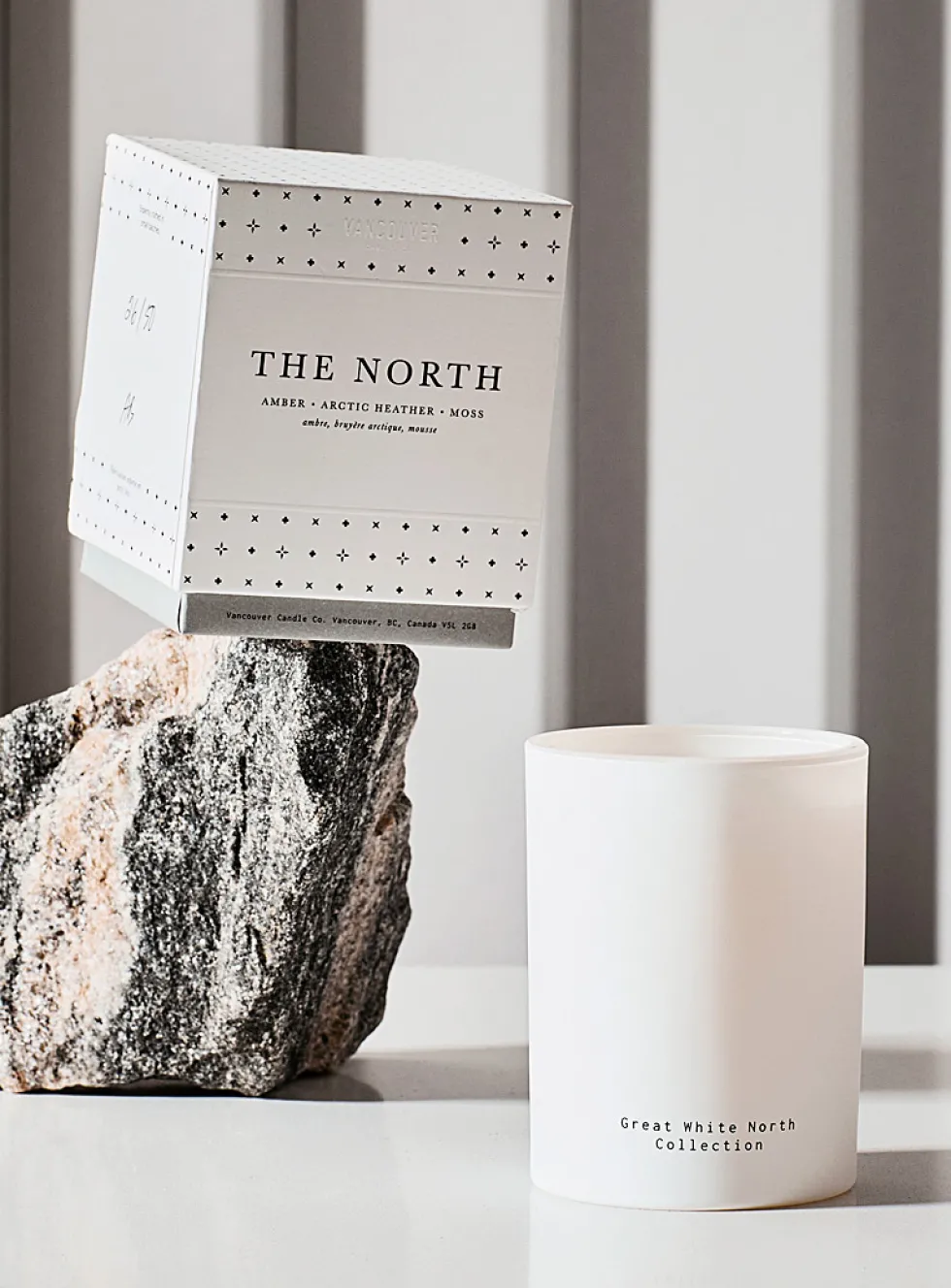 The North scented candle