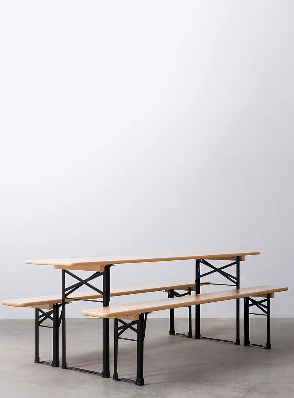 The Original outdoor table and bench set