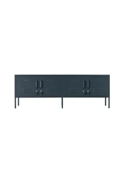 The Standard storage units metallic TV unit