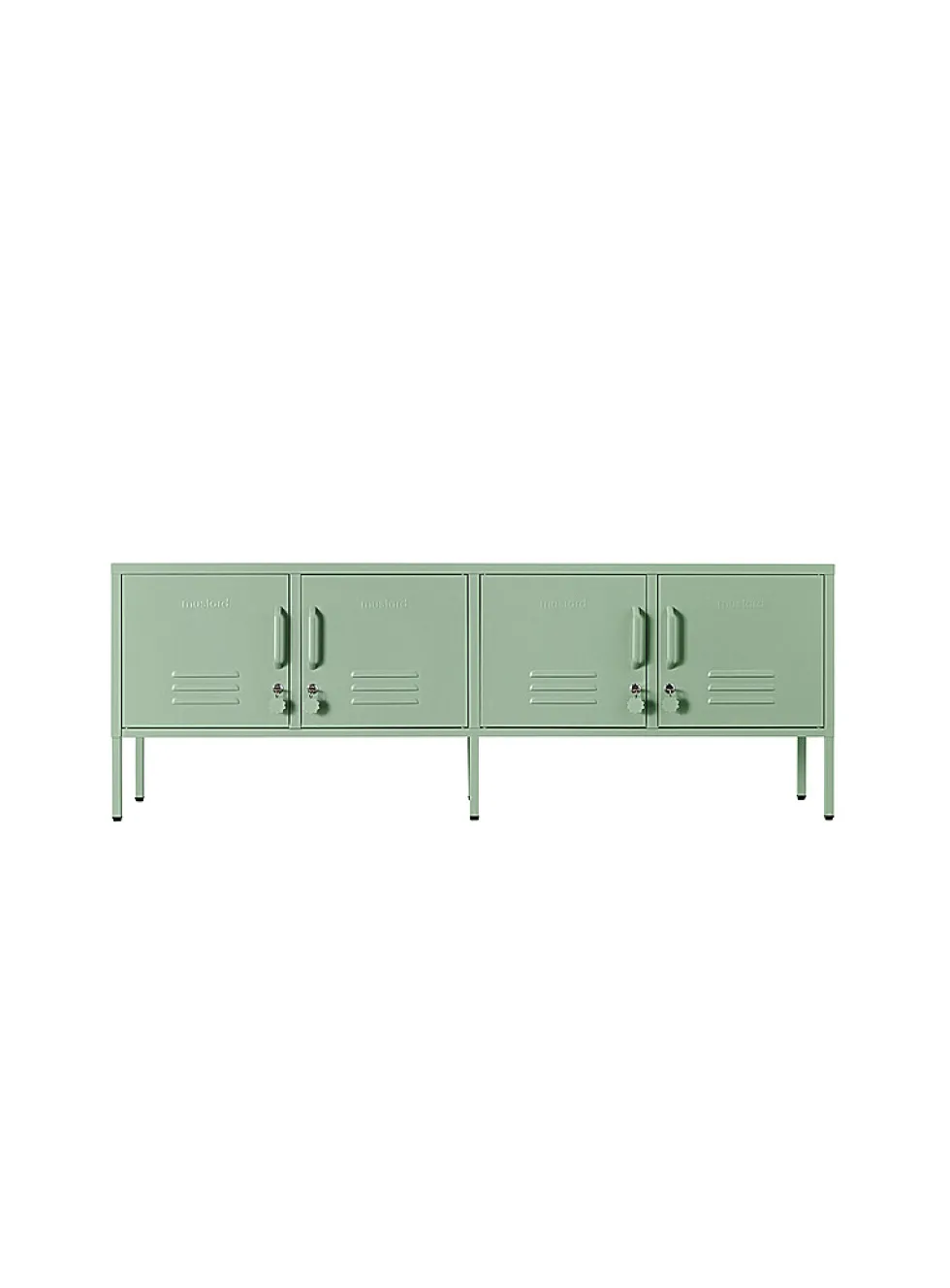 The Standard storage units metallic TV unit