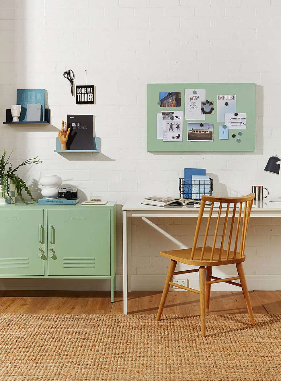 The Storyboard colourful magnetic board