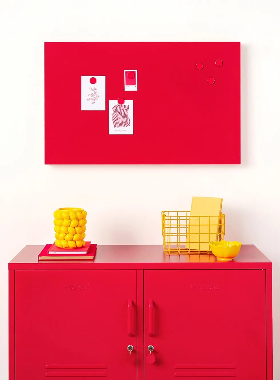 The Storyboard colourful magnetic board