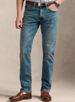 The Varick faded-blue jean