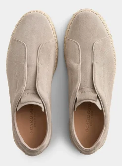 Thiago taupe suede espadrilles