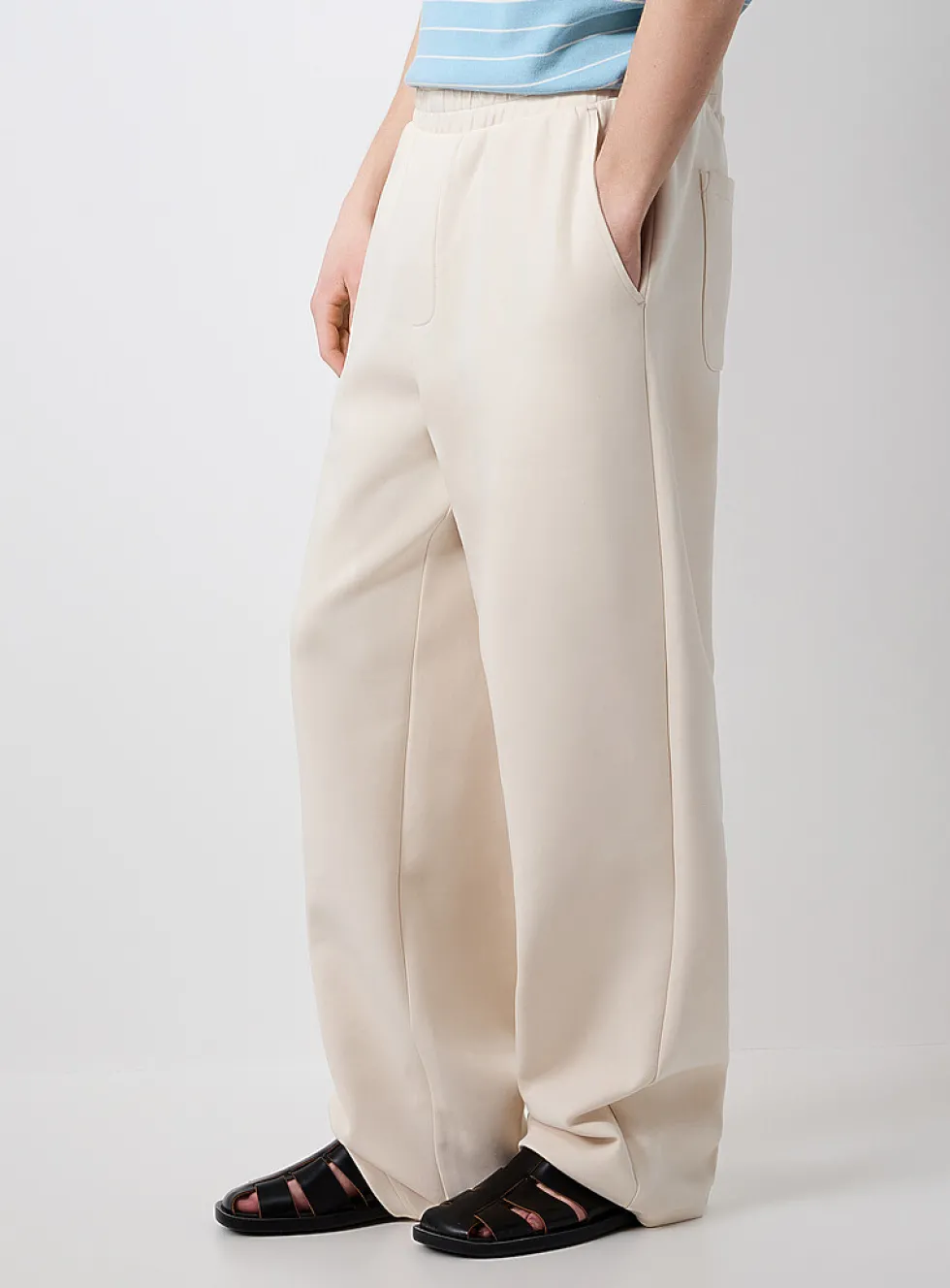 Thick jersey pant