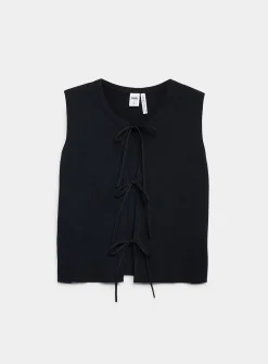 Three bows sweater vest