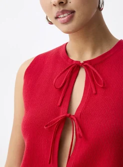 Three bows sweater vest