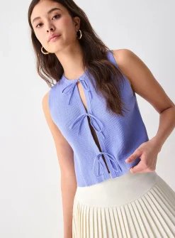 Three bows sweater vest