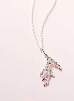 Thuja cedar pendant necklace
