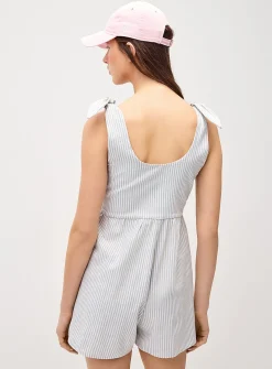 Tie-strap romper
