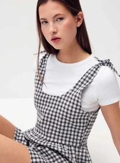 Tie-strap romper