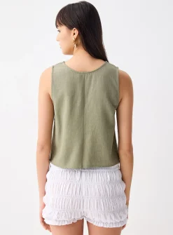 Tie-up reversible cami